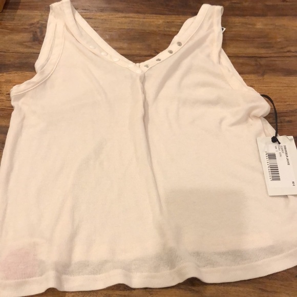 Ba&Sh Debardeur Jackie Ecru Tank Size 3 - Picture 3 of 6
